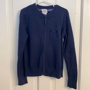 Talbots Kids, Size 8, Zip Up Cardigan Sweater